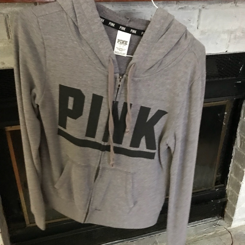 Pink zip up jacket!
